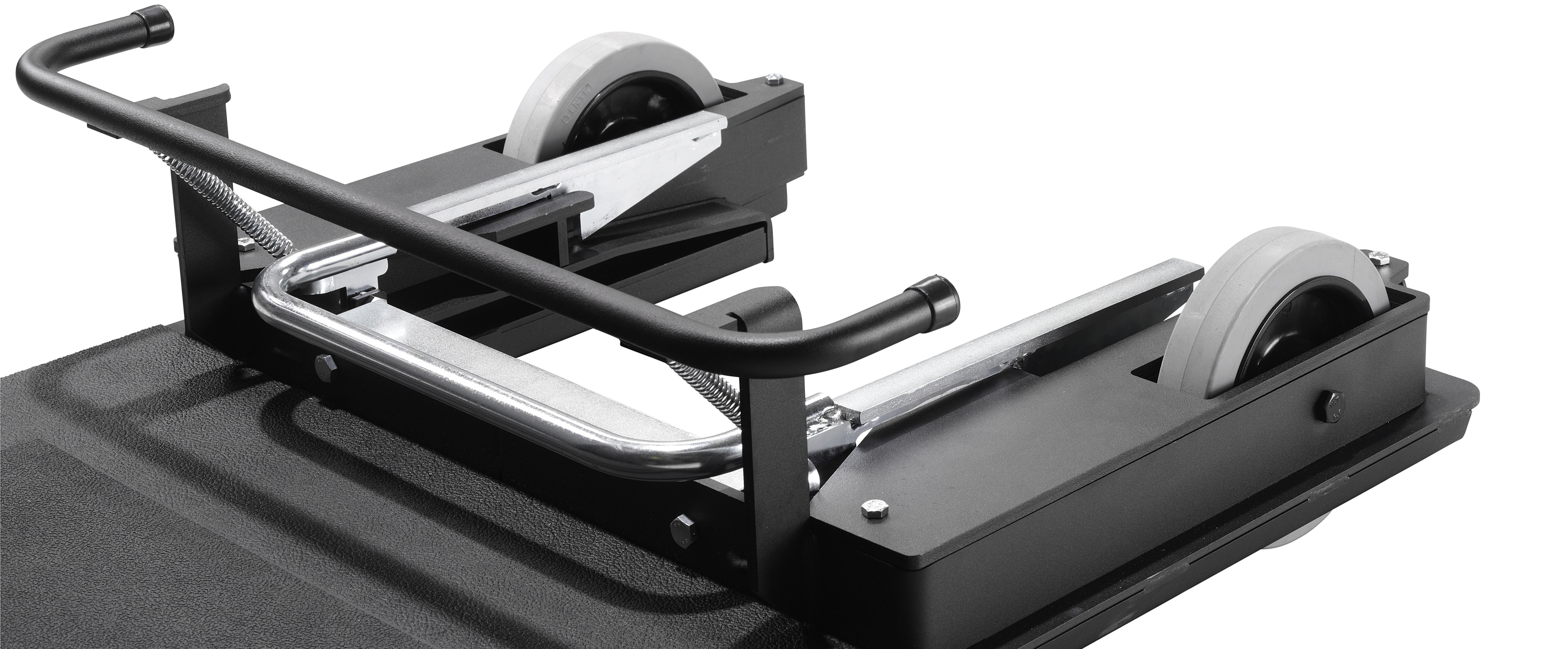 Toyota-keräilytrukin vaunuliitäntä erilaisten kuljetusvaunujen kiinnittämiseen