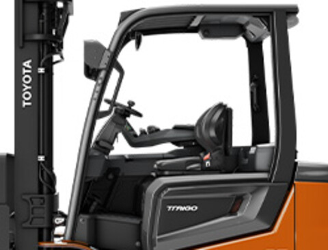 Täysin kumityynyjen varassa oleva ohjaamo 