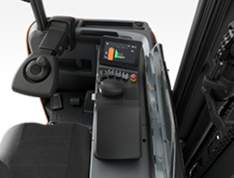 Täysin uudistunut kuljettajan tila